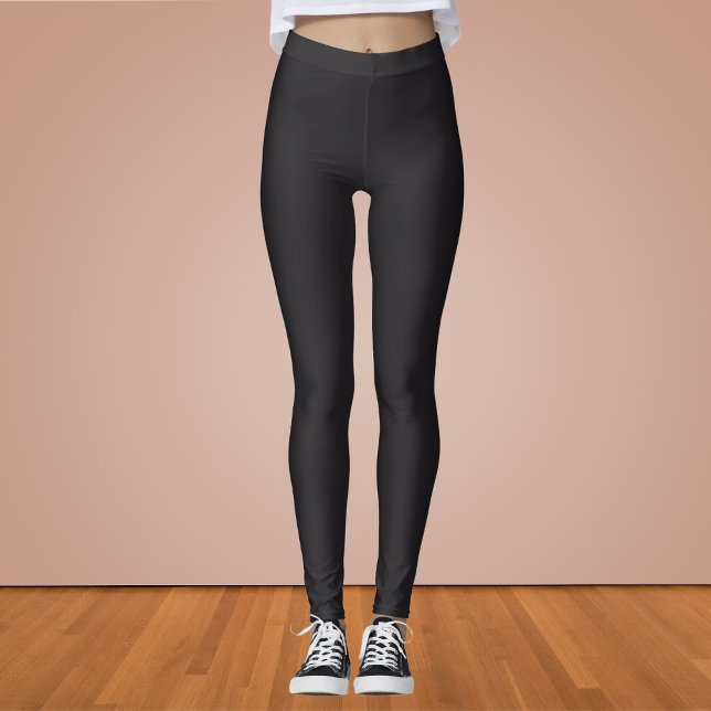 Leggings Color sólido negro de Raisin (Subido por el creador)