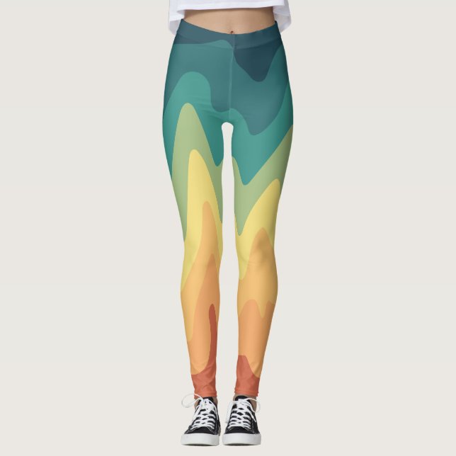 Leggings Color Wave Horizon (Anverso)