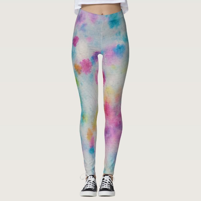 Leggings Colorante de agua del pasto de tinte (Anverso)