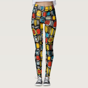 Leggings Colores abstractos Psicodélicos