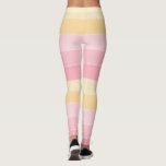 Leggings Colores blancos rosados Plantilla de moda elegante<br><div class="desc">Colores Blancos De Color Amarillo Rosa Plantilla De Diseño Elegante Y Moderno Leggings.</div>