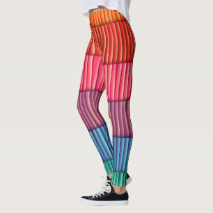 Leggings Colores de arco iris abstractos