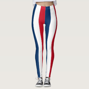 Leggings Colores de bandera nacional de República Dominican