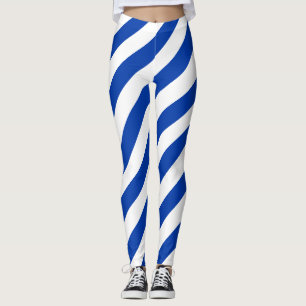 Leggings Colores de bandera nacional uruguayo diagonales ra