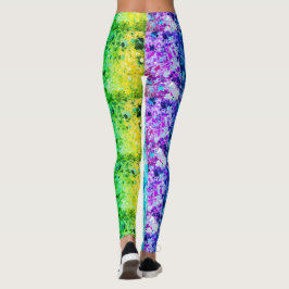 Leggings Colores de joyas brillantes en modernos personaliz