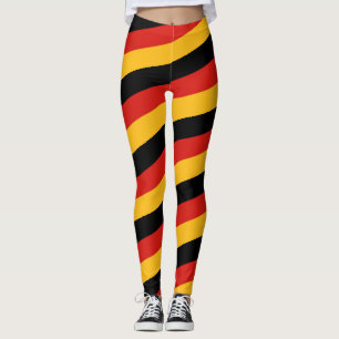 Leggings COLORES DE LA BANDERA ALEMANA rayas + tus ideas
