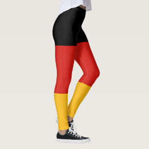 Leggings COLORES DE LA BANDERA ALEMANA rayas + tus ideas