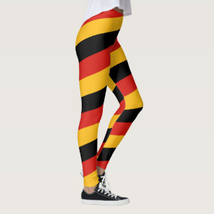 Leggings COLORES DE LA BANDERA ALEMANA rayas + tus ideas