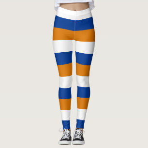 Leggings Colores de la bandera de las Islas Marshall en fra
