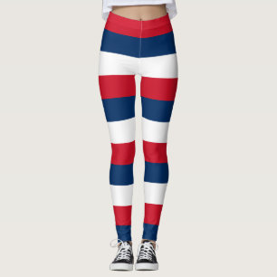 Leggings Colores de la bandera nacional de la República Dom