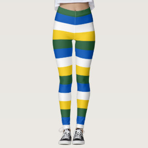 Leggings Colores de la bandera nacional de las Islas Salomó
