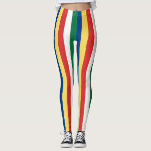 Leggings Colores de la bandera nacional de las Seychelles c