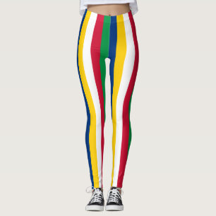 Leggings Colores de la bandera nacional de Namibia con fran