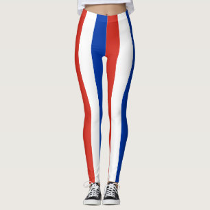 Leggings Colores de la bandera nacional de Paraguay con tir