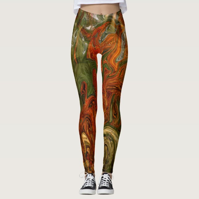Leggings Colores de otoño... (Anverso)