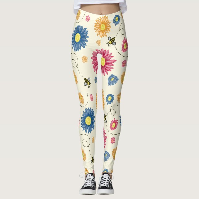 Leggings Colores de primavera (Anverso)
