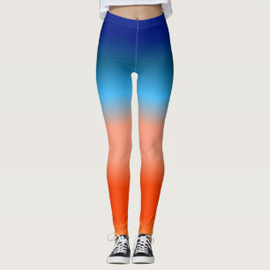 Leggings Colores del amanecer Ombre