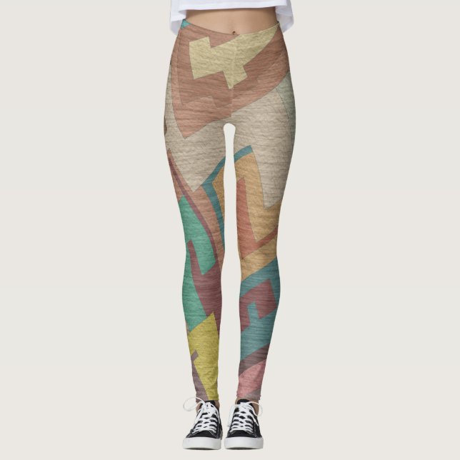 Leggings Colores del desierto Leggencias de camuflaje (Anverso)
