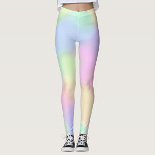 Leggings Colores Pastel Gradientes de las leyendas