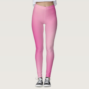 Leggings Colores rosados pasteles Resumen Gradiente de dese