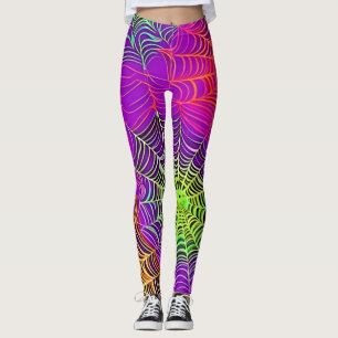 Leggings Colores suaves: Arte Spiderweb