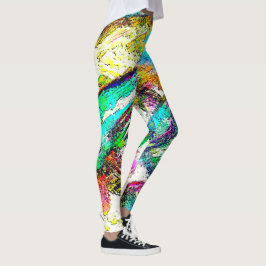Leggings Colores vívidos - Rústico y áspero como enfoscado