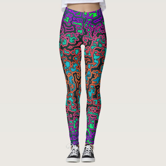 Leggings Colorful Labyrinth♥ (Anverso)