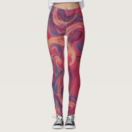 Leggings Colorida acuarela giratoria