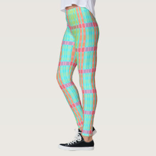 Leggings Colorida Placa Brillante