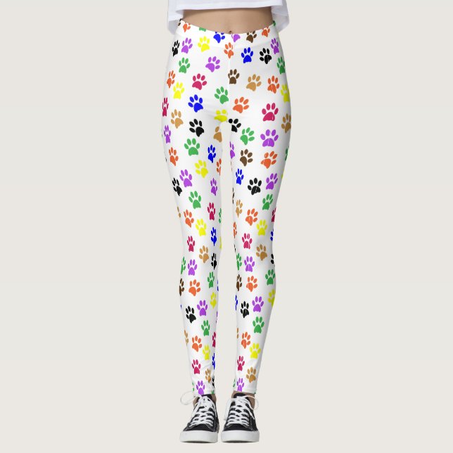 Leggings Coloridas cintas de papel (Anverso)