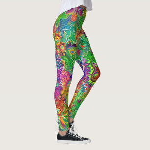Leggings Coloridas estrellas