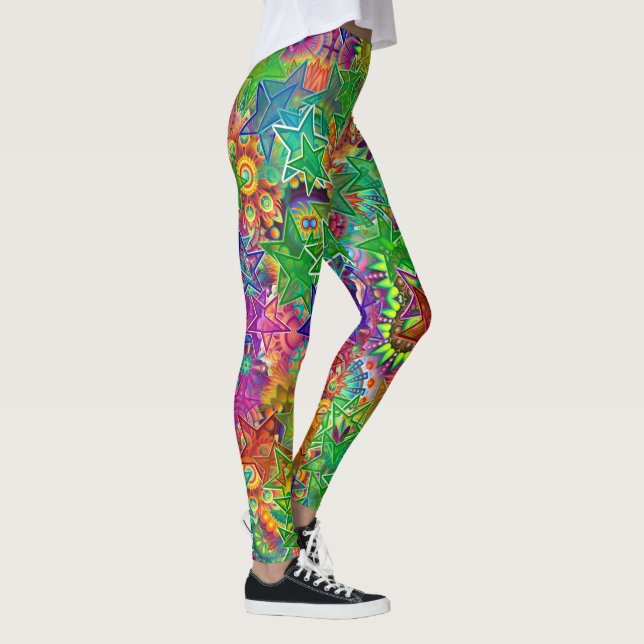Leggings Coloridas estrellas (Derecha)