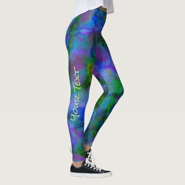 Leggings Coloridas garras de plasma (Derecha)