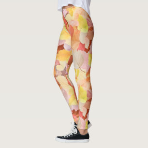 Leggings Coloridas hojas otoñales