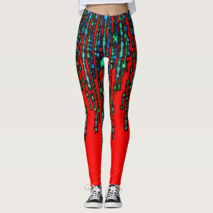 Leggings Coloridas Leggencias de diseño 3D digital: perfect
