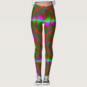 Leggings Coloridas Leggencias de diseño 3D digital: perfect