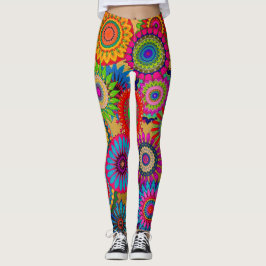 Leggings Coloridas Leyendas estilo bohemio
