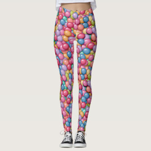 Leggings Coloridas manchas de marea en las piernas de las m