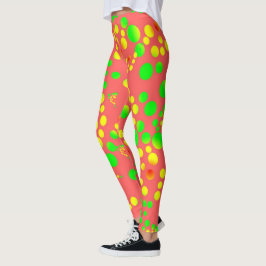 Leggings Coloridas piernas con manchas