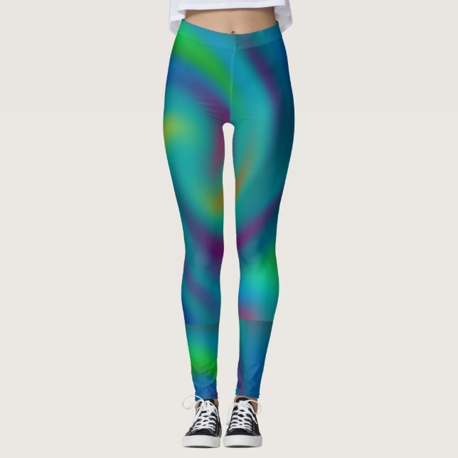 Leggings Coloridas piernas de mujeres (Anverso)