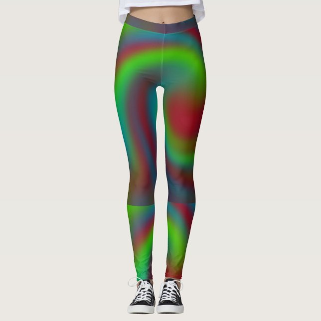 Leggings Coloridas piernas de mujeres (Anverso)