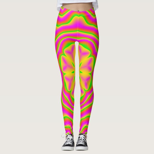 Leggings Coloridas piernas de mujeres (Anverso)