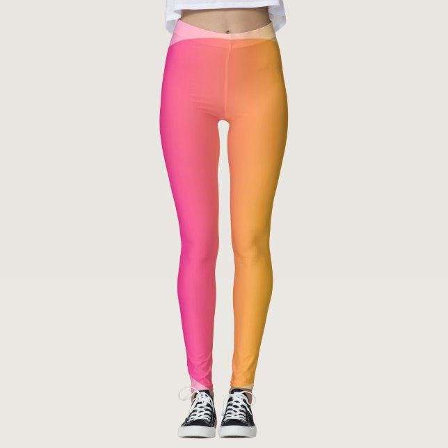 Leggings Coloridas piernas de mujeres (Anverso)
