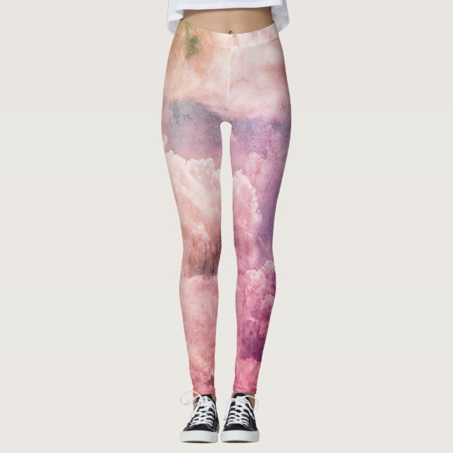 Leggings Coloridas piernas de nube (Anverso)