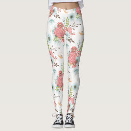 Leggings Coloridas Piernas Florales