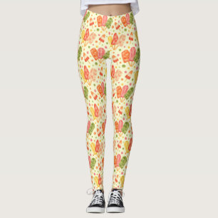 Leggings Coloridas Popsias de acuarela