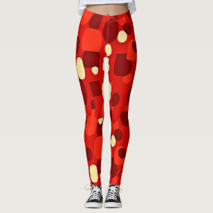 Leggings Colorido Estilismo Diverso Patrón de Elegancia