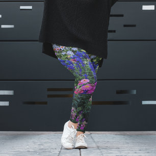 Leggings Colorido jardín de verano floral