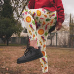 Leggings Colorido Patrón de Cactus de Fiesta Mexicana<br><div class="desc">Este diseño fue creado a través del arte digital. Personalizar con tu propio texto. Puede personalizarse haciendo clic en el botón personalizar y cambiando el color, agregando un nombre, iniciales o sus palabras favoritas. Contáctame en colorflowcreations@gmail.com si quieres tener este diseño en otro producto. Ver más de mis creaciones o...</div>