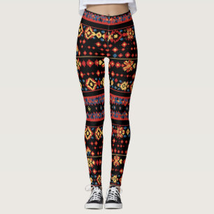 Leggings Colorido patrón popular